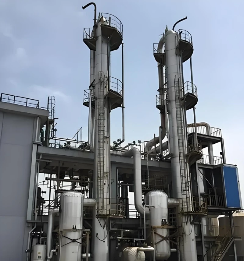 Ptfe Lined Chemical Distillation Column