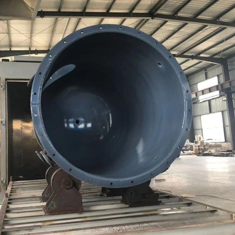 Récipient d'agitation chimique industriel enduit de PFA
