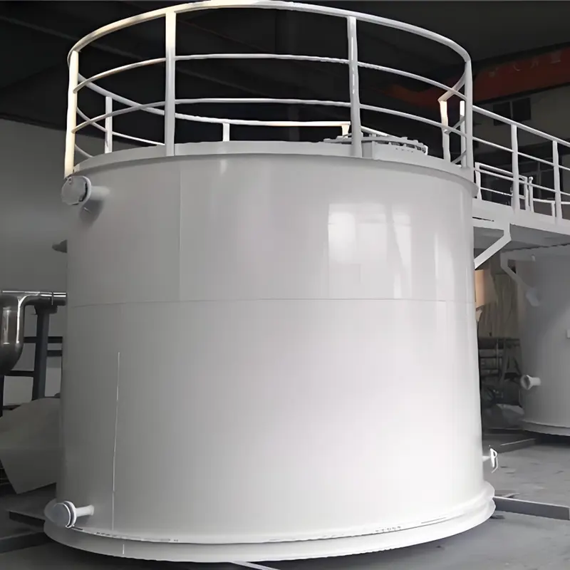 Réservoir de stockage de produits chimiques résistant aux acides doublé de PTFE
